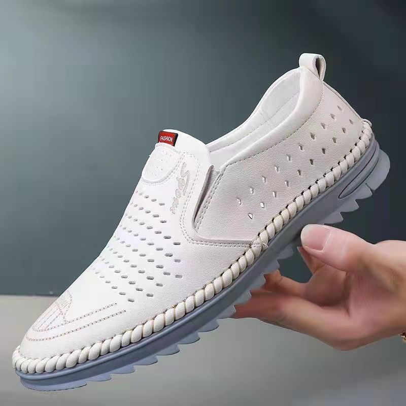 💥Oferta ograniczona czasowo 💥【39-44】 Męskie sandały z przewiewnej skóry, uniwersalne i wygodne