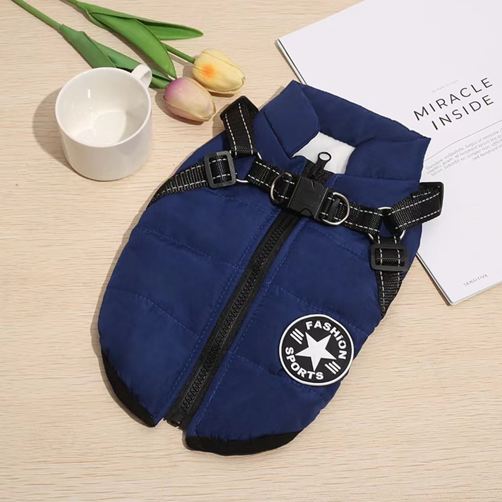 【50% popusta】Jesenska i zimska skijaška odjeća za kućne ljubimce, vodootporna i topla pamučna jakna za pse