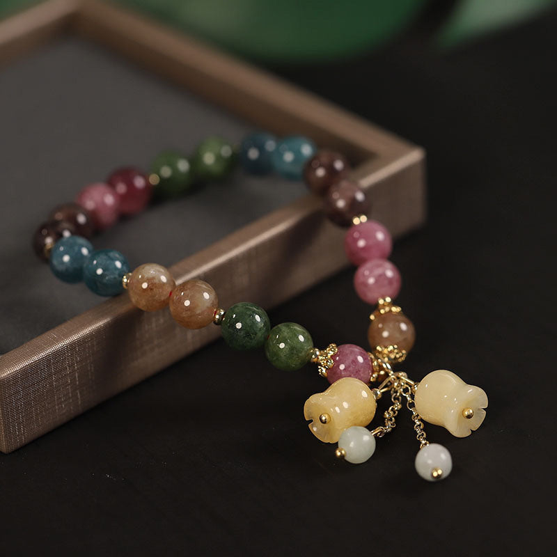 🌸🌸【Kup 1 i otrzymaj 1 gratis】✨Bransoletka z naturalnego turmalinu