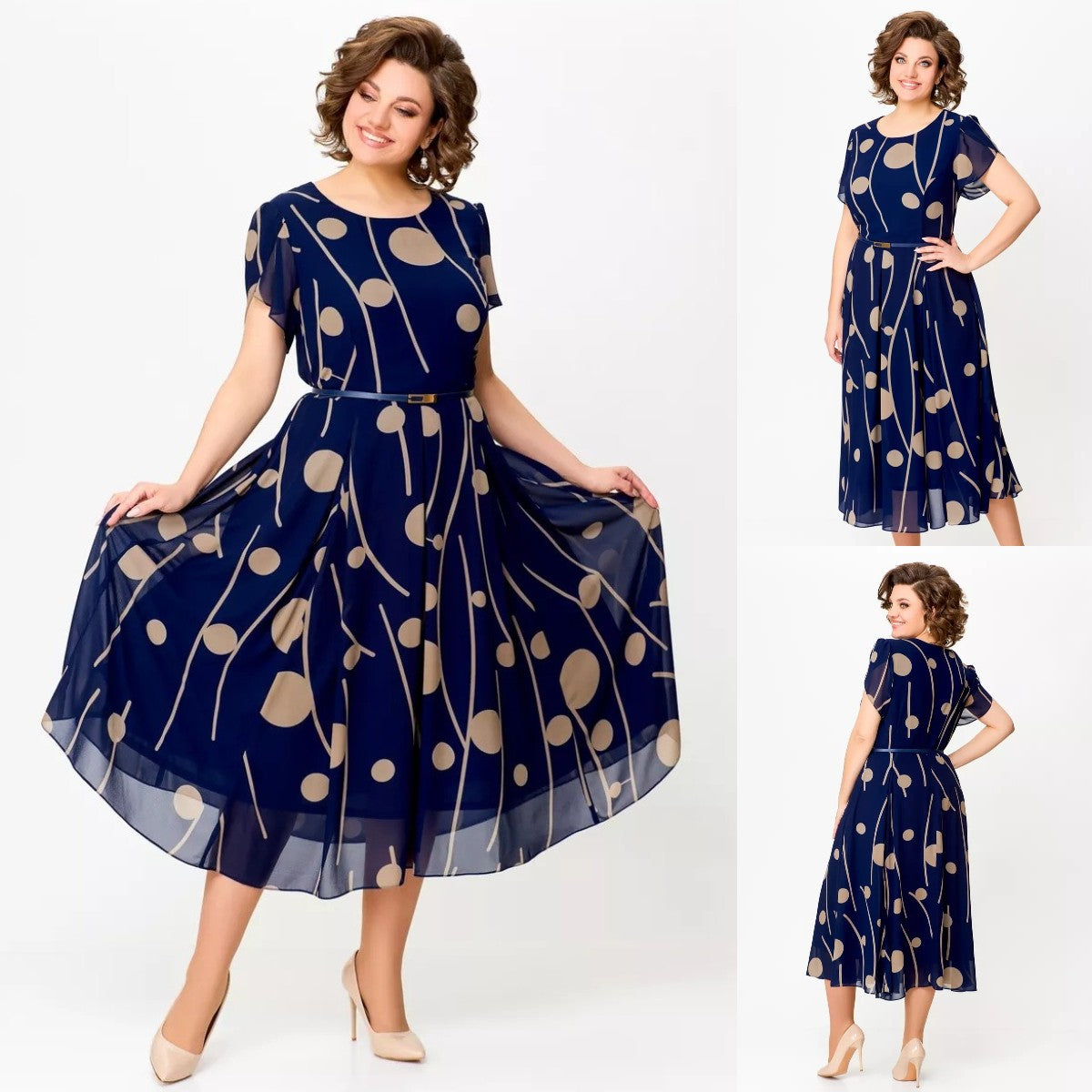 šš„ćS-5XLćRochie noua la moda, design clasic, eleganta si simpla
