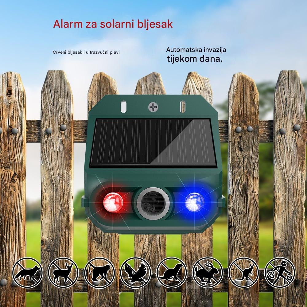 đ„ăKupite jedan i dobijete jedan gratisăđ„Vanjski solarni ultrazvuÄni tjeraÄ ptica s trepÄuÄim infracrvenim svjetlom, crvenom i plavom LED diodom