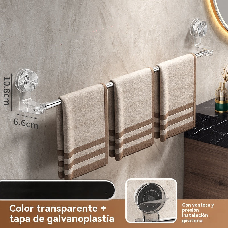 【Plaćanje pouzećem】✨🚿Lagan dizajn bez bušenja — uvlačivi držač za ručnike s vakuumskom čašicom