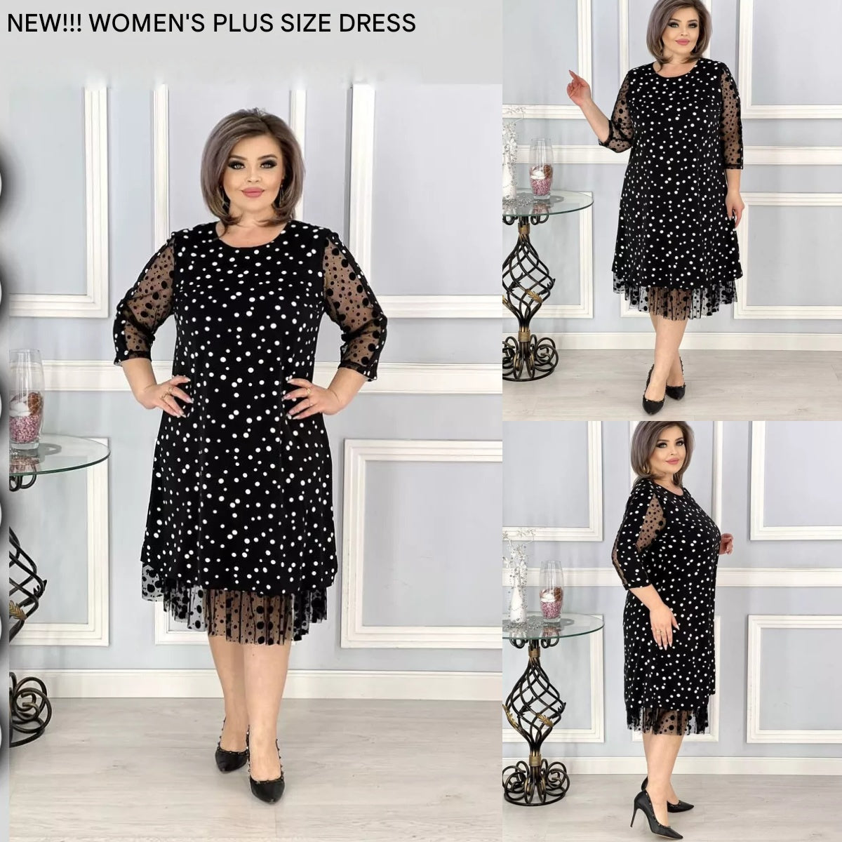 šćS-5XLć2025 Rochie rafinata de marime mare Rochie de seara