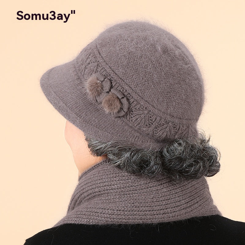 Čiapka    🔥🔥 Teplý spoločník v zime: teplá pletená vlnená čiapka