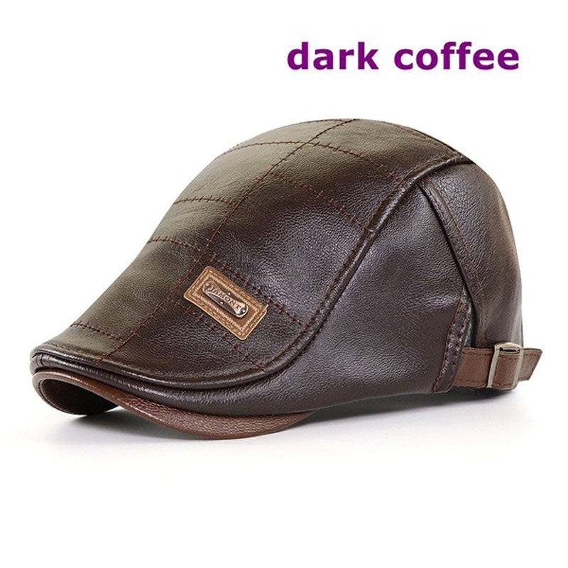 🧢【Oferta specjalna】🔥Męski beret skórzany w stylu vintage