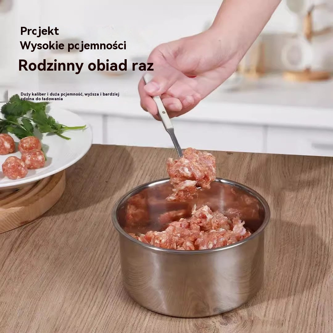 ✨【Kup 1, a 1 dostaniesz gratis】Prasa do klopsików ze stali nierdzewnej🥩✨——Szybka, trwała, higieniczna, łatwa do czyszczenia🔥