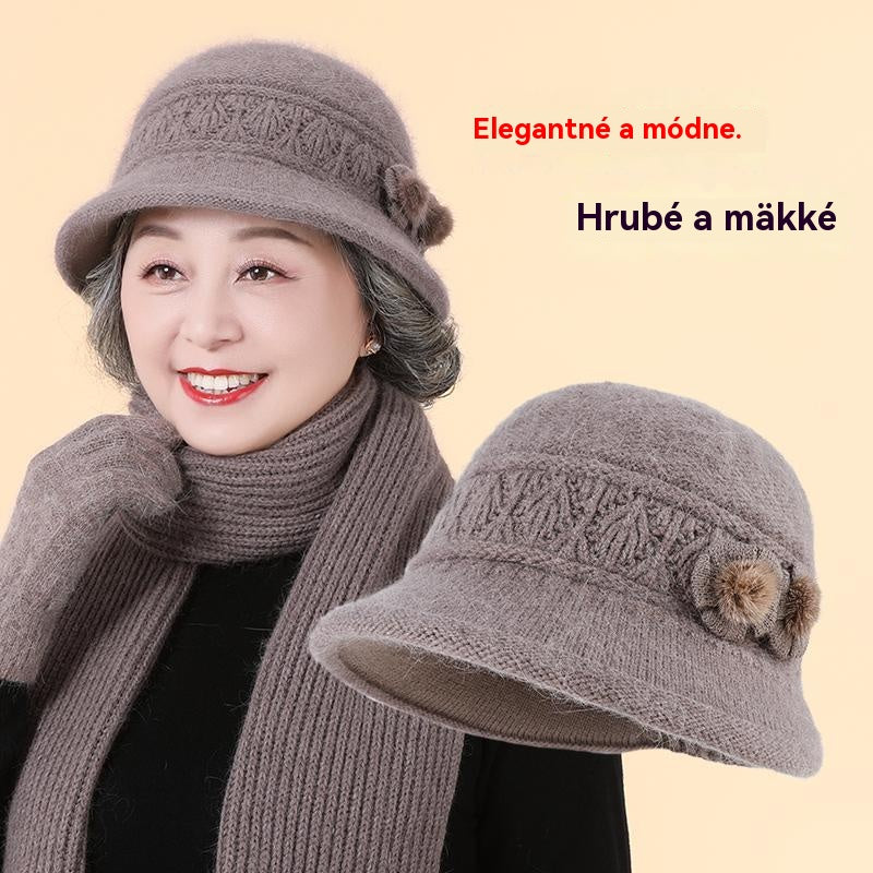 Čiapka    🔥🔥 Teplý spoločník v zime: teplá pletená vlnená čiapka