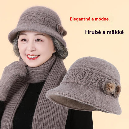 Čiapka    🔥🔥 Teplý spoločník v zime: teplá pletená vlnená čiapka