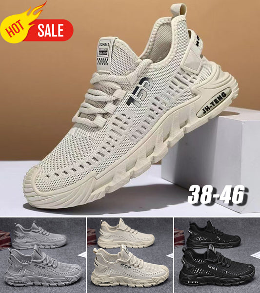 💥💥（38-46）👍Pantofi casual bărbătești de vară, respirabili, cu talpă moale și confort excelent