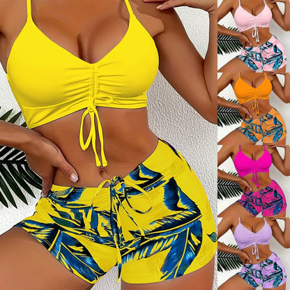 🏊‍👙 🌴 Elegancki kostium kąpielowy z nadrukiem w dużym rozmiarze