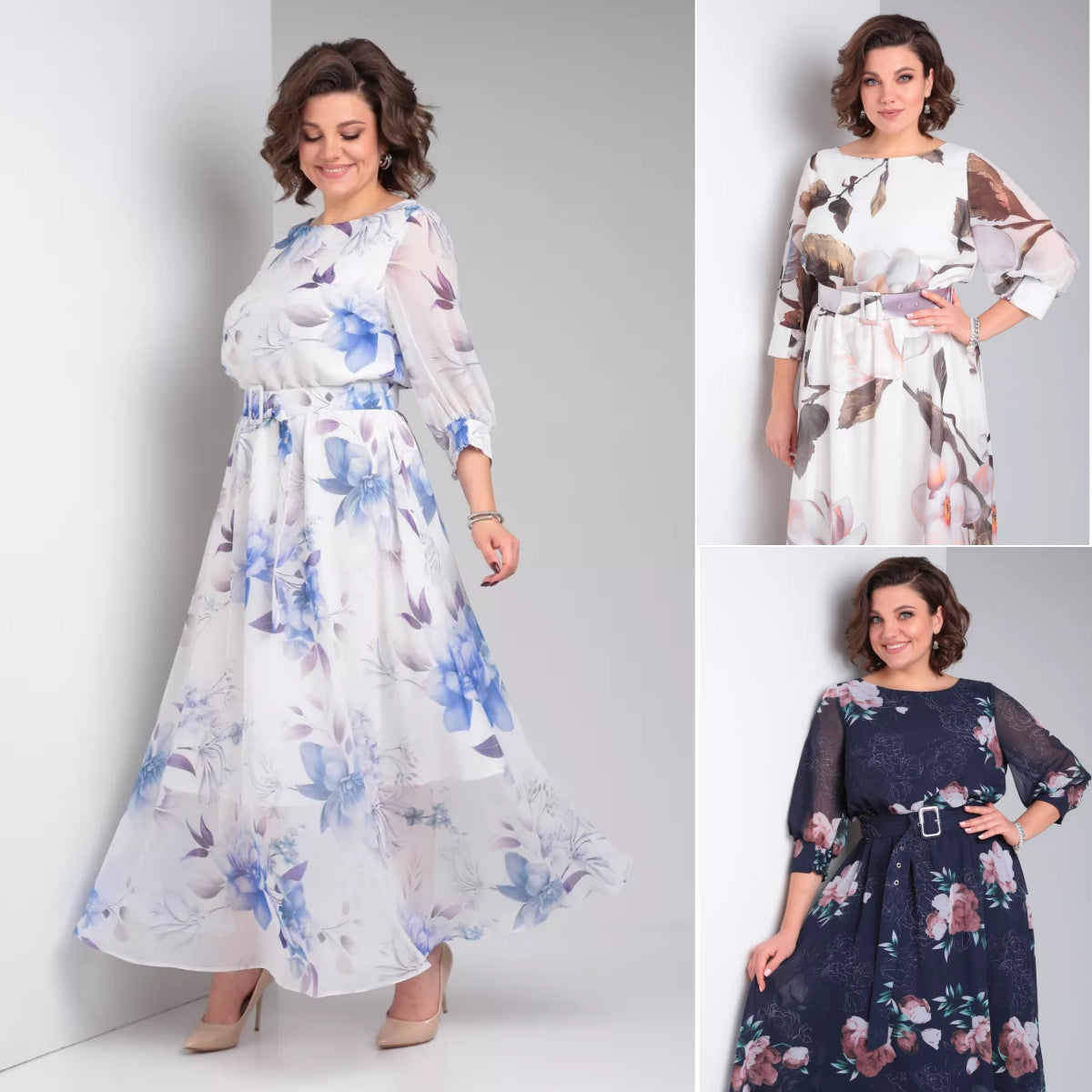 👗 【S-5XL】2025 Nowa sukienka z nadrukiem wiosennym