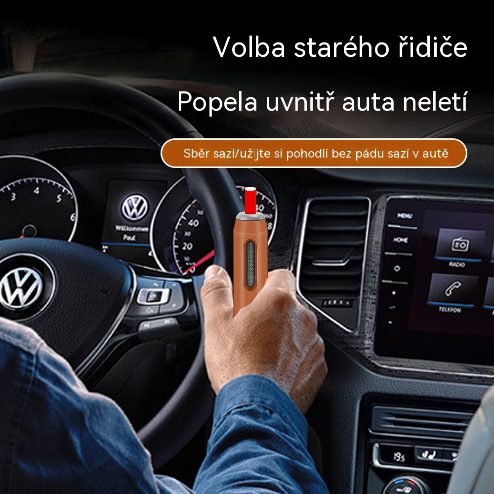 🚗【Kupte 2, dostanete 2 zdarma】🚗✨ Popelník do auta, přenosný, bezpečný a nezpůsobí požár.