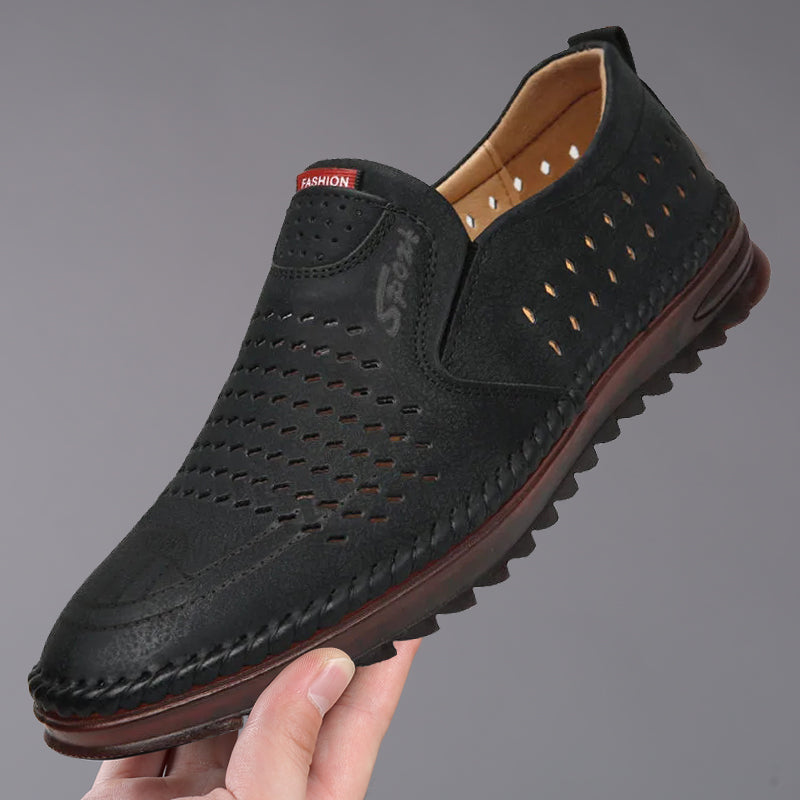 💥Oferta ograniczona czasowo 💥【39-44】 Męskie sandały z przewiewnej skóry, uniwersalne i wygodne