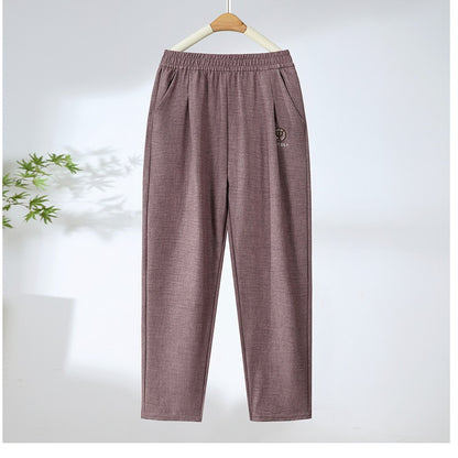 Płatność przy odbiorze【40-90 kg】Letnie modne, dziewięciominutowe, swobodne spodnie