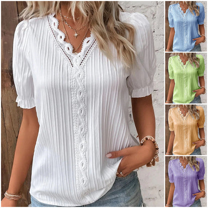 💞【S-5XL】Tricou nou din bumbac și in