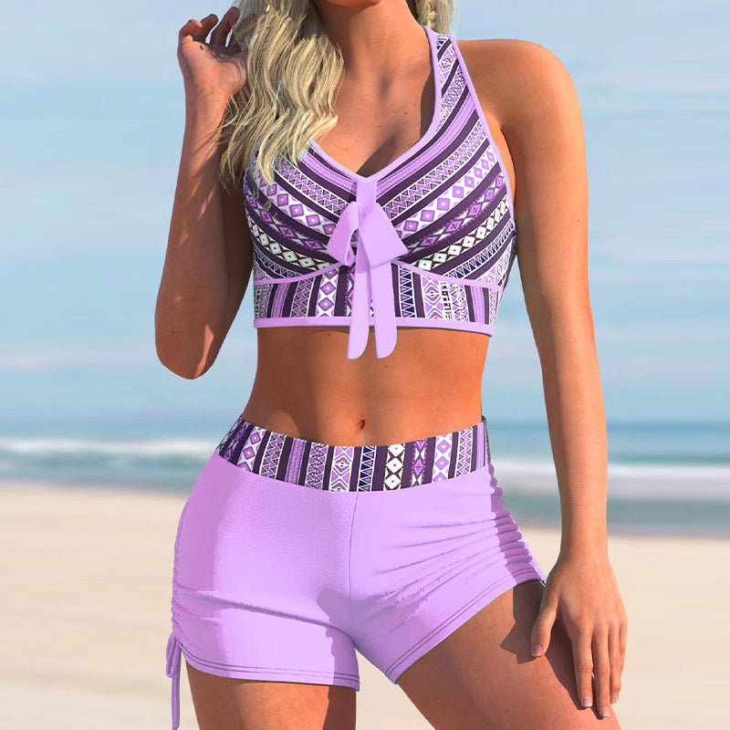 😍👙【Cumpără unul, primești unul gratis】【S-5XL】Costum de baie cu imprimeu pentru femei nou, 2025-3977808