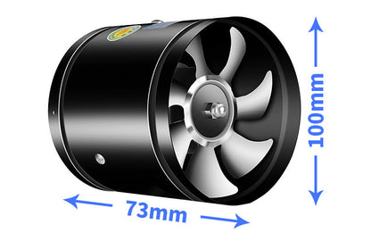 🌪【50% zľava】Multifunkčný super výfukový ventilátor, výkonný a tichý