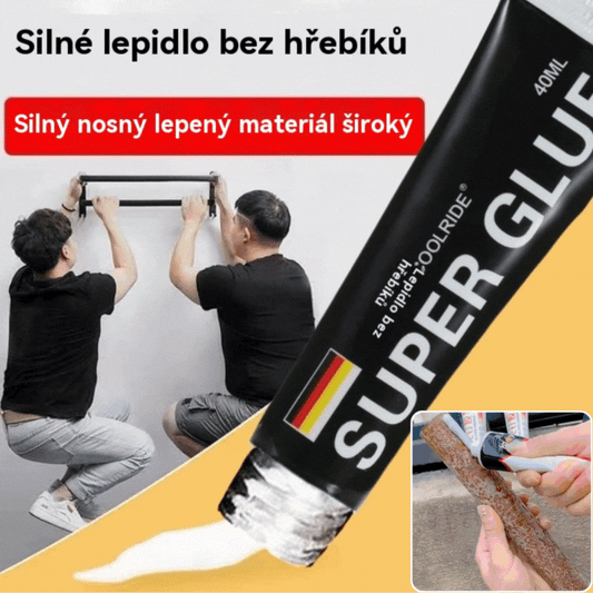 【🔥Kúpte 10 a získajte 10 zadarmo】Obľúbené univerzálne vodeodolné lepidlo bez dierovania