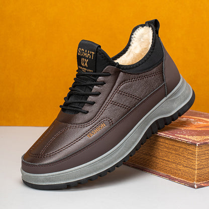 ⛄【Zimowa zniżka 50%🔥】 2025 Męskie zimowe buty sportowe, skóra naturalna, wodoodporne, miękka podeszwa i aksamit, nowe