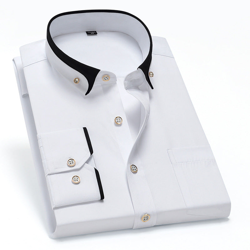 🔥【Kup 1, a 1 dostaniesz gratis】🏆【S-4XL】👔2025 Nowa oddychająca męska koszula biznesowa casualowa