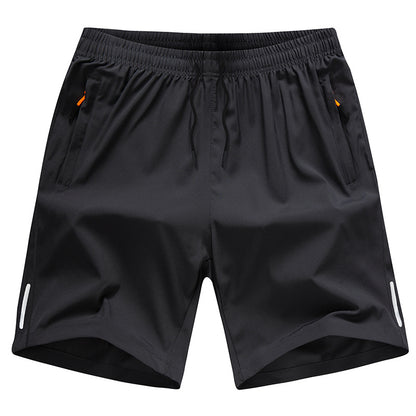 ❄🆒👖【Kup 1, a 1 dostaniesz gratis😍,  2 sztuki】【M-4XL】Letnie męskie spodenki sportowe z lodowego jedwabiu, 60-140 funtów, oddychające, wygodne, luźne, w dużym rozmiarze