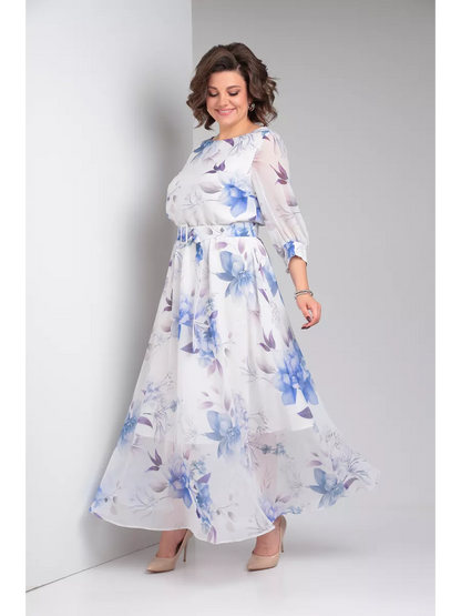 👗 【S-5XL】2025 Nowa sukienka z nadrukiem wiosennym