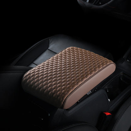 🚗🚓Tampă din piele pentru cotieră auto