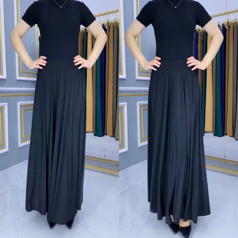 😍【Ofertă limitată】💃【S-8XL】Fustă nouă de vară, confortabilă, cu talie înaltă