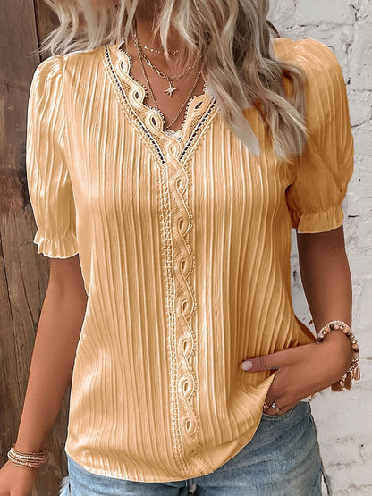 💞【S-5XL】Tricou nou din bumbac și in