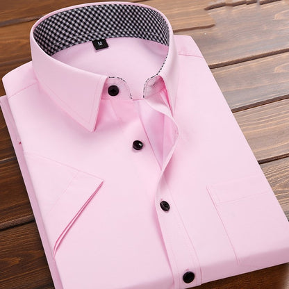 🎉 Reducere mare 【M-5XL】👔 Tricouri casual cu mânecă scurtă pentru bărbați, ușoare și respirabile, stil nou și confortabil
