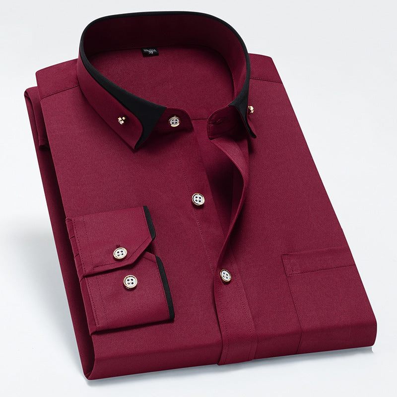🔥【Kup 1, a 1 dostaniesz gratis】🏆【S-4XL】👔2025 Nowa oddychająca męska koszula biznesowa casualowa