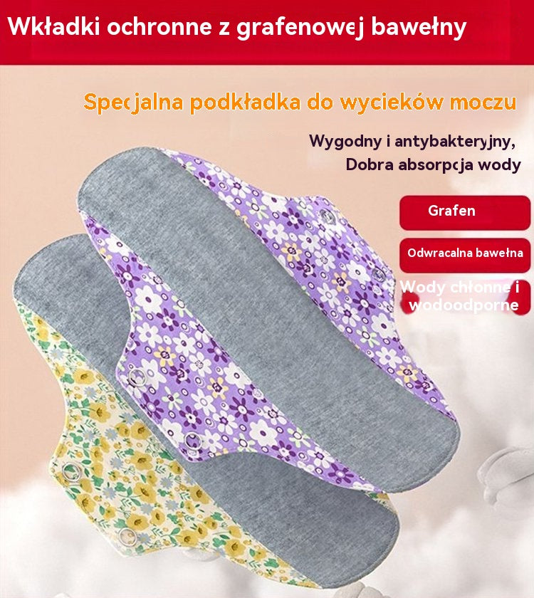 【Płatność przy odbiorze】 Zmywalna podkładka antybakteryjna wykonana z bawełny grafenowej