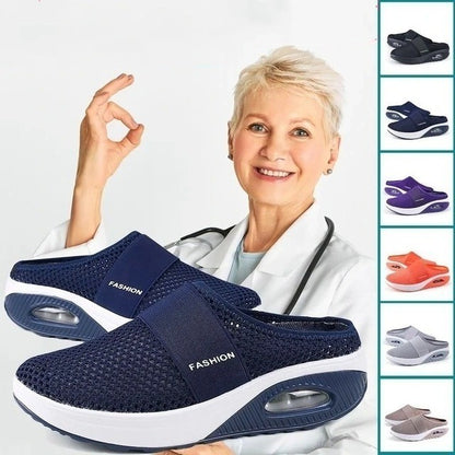 🔥✨【35-43】2025 sandały damskie z poduszką powietrzną z siateczki hollow mesh✅miękkie i wygodne✅lekkie i oddychające