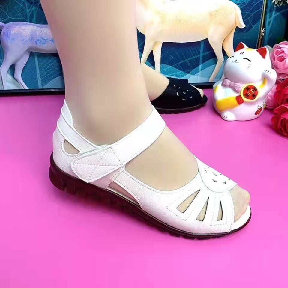 🎁【Ofertă limitată în timp】 ✨【35-41】✨ Sandale de damă din piele naturală, confortabile, cu talpă moale, stil varatic nou