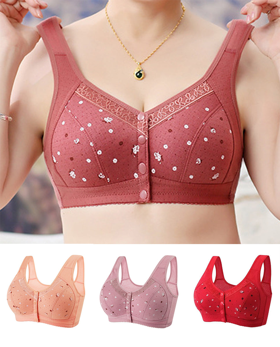 💕 Kupite 1, dobijete 1 besplatno 👙 Udobni čipkasti grudnjak za veće veličine (45–100 kg)