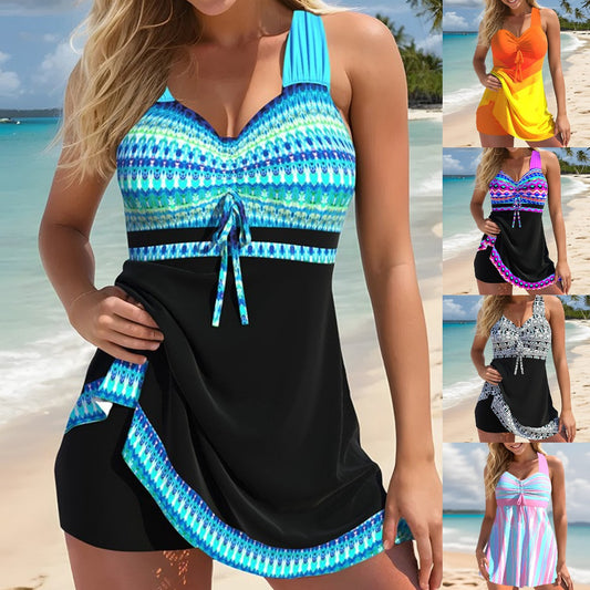 🏊‍♀️👙 【Ofertă limitată la jumătate de preț】Costum de baie de înaltă calitate, la modă, vara 2025, 【S-5XL】Bluză + pantaloni