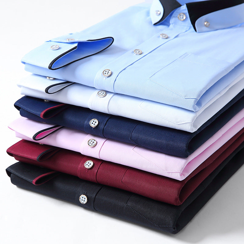 🔥【Kup 1, a 1 dostaniesz gratis】🏆【S-4XL】👔2025 Nowa oddychająca męska koszula biznesowa casualowa