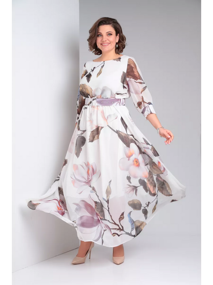 👗 【S-5XL】2025 Nowa sukienka z nadrukiem wiosennym
