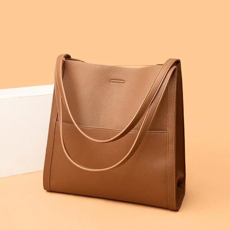 🔥👜👜 Modna nowość na jesień i zimę – duża torba na ramię z miękkiej skóry 3906162
