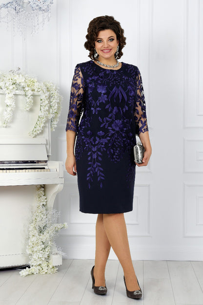💕【S-5XL】✨2025 Modna koronkowa sukienka z nadrukiem, wygodna i elegancka