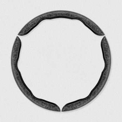 🚗【1 set od 3 komada】👍👍Protuklizna drvena navlaka za volan automobila