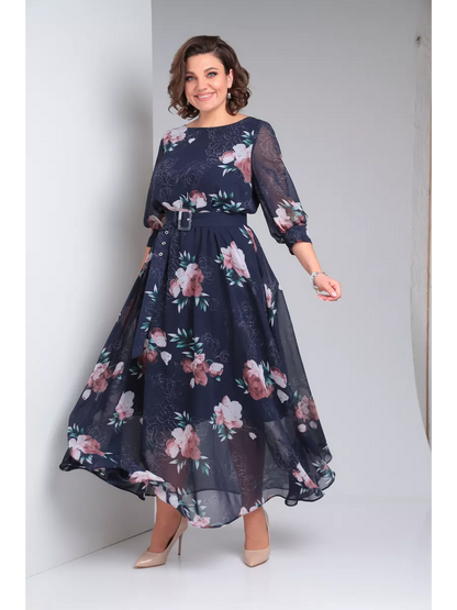 👗 【S-5XL】2025 Nowa sukienka z nadrukiem wiosennym