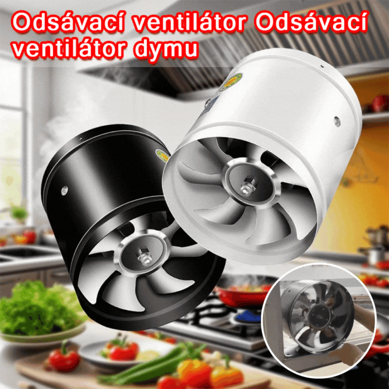 🌪【50% zľava】Multifunkčný super výfukový ventilátor, výkonný a tichý