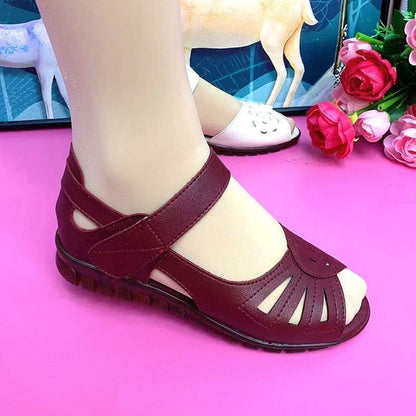 🎁【Ofertă limitată în timp】 ✨【35-41】✨ Sandale de damă din piele naturală, confortabile, cu talpă moale, stil varatic nou
