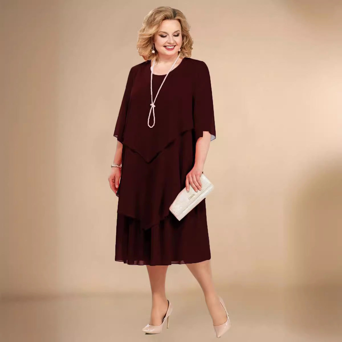 💟🔥【L-5XL】👗2025 rochie nouă elegantă și confortabilă