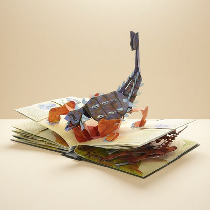 📕 3DEnclopediaPrehistoriaDinozauryKsiążka - rozkładanka Encyklopedia dinozaurów