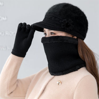 💥 49% OFF-【Czapki+Szalik+Rękawiczki】 Stylowa czapka pluszowa na jesień i zimę