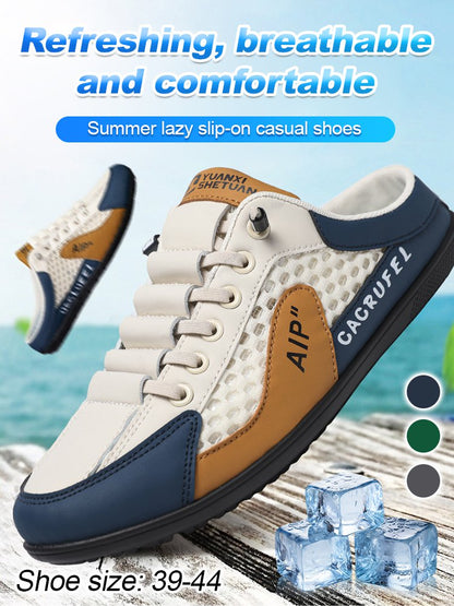 🔥 👟【39-44】Nowe męskie sportowe wsuwane i codzienne kapcie
