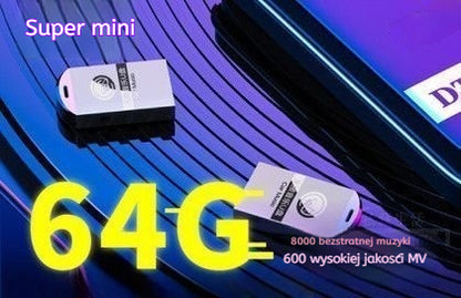 Platba pri doručení 🚗🎵🎵[Music USB flash disk] obsahuje 8 000 skladieb, 600 MV a 6D zvukové efekty