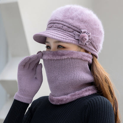 💥 49% OFF-【Czapki+Szalik+Rękawiczki】 Stylowa czapka pluszowa na jesień i zimę